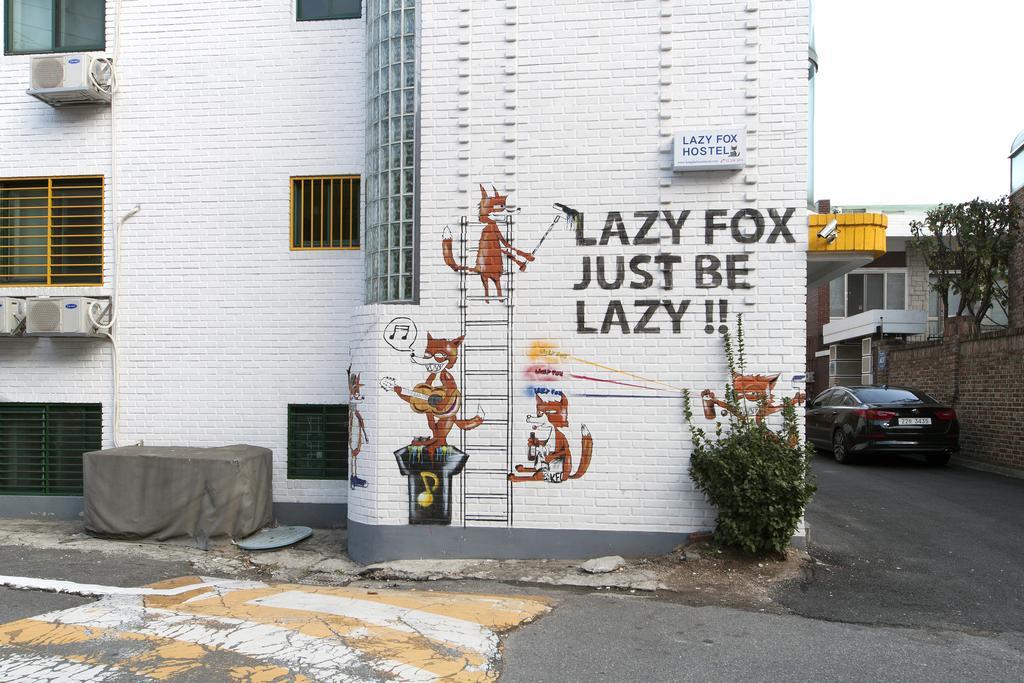 Hongdae Lazy Fox Hostel In Seul Zewnętrze zdjęcie