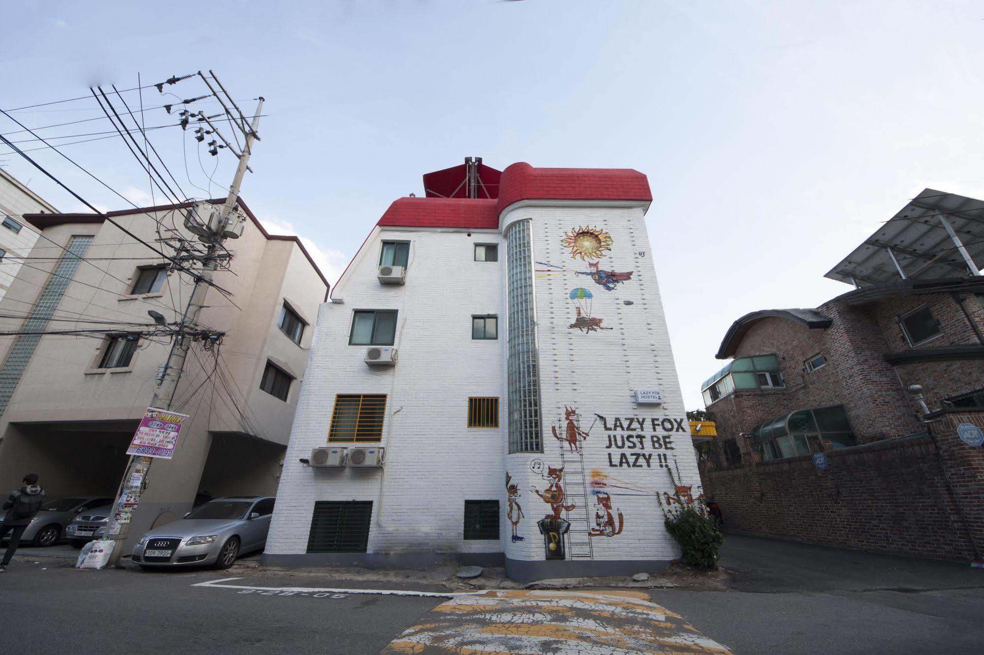 Hongdae Lazy Fox Hostel In Seul Zewnętrze zdjęcie