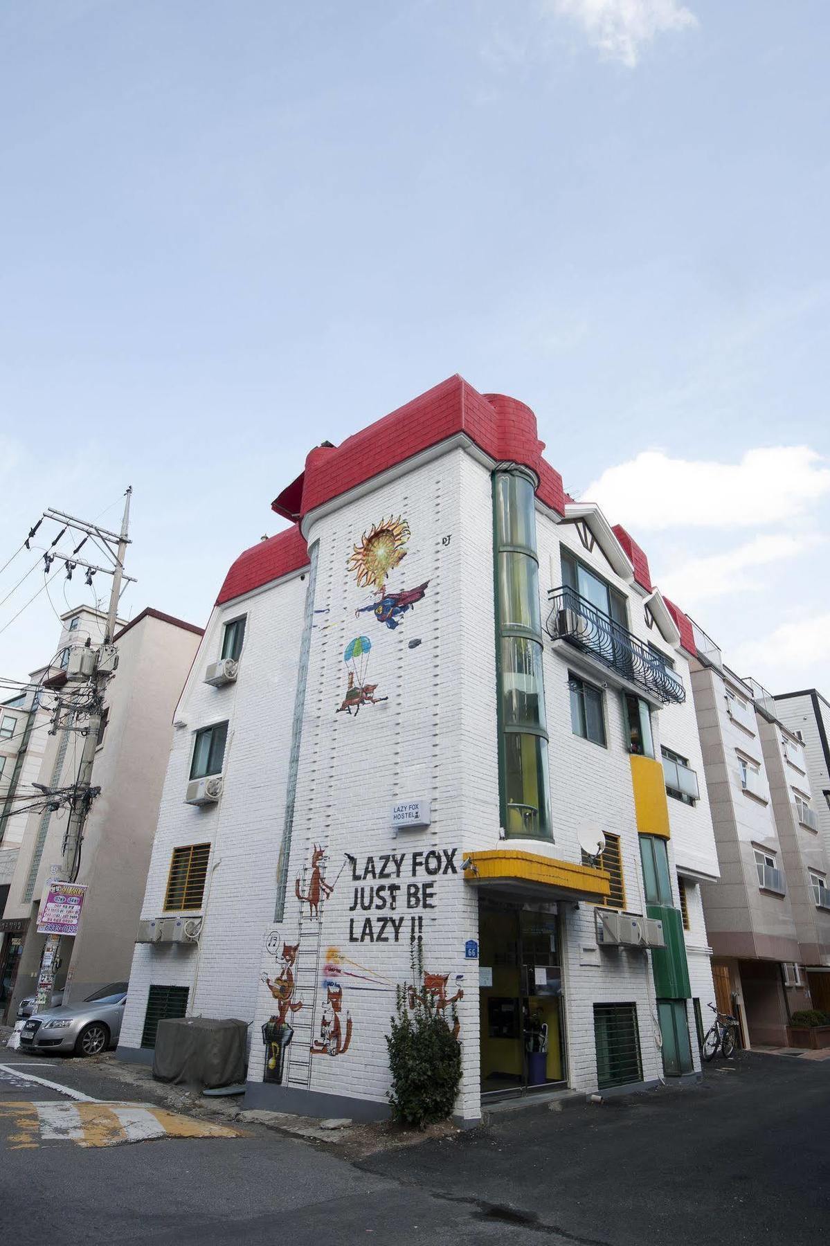 Hongdae Lazy Fox Hostel In Seul Zewnętrze zdjęcie